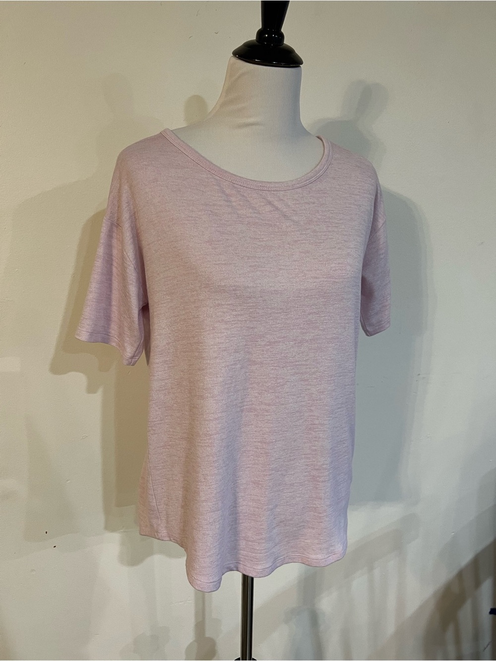 GAP Light Pink Short Sleeve Crewneck Tee